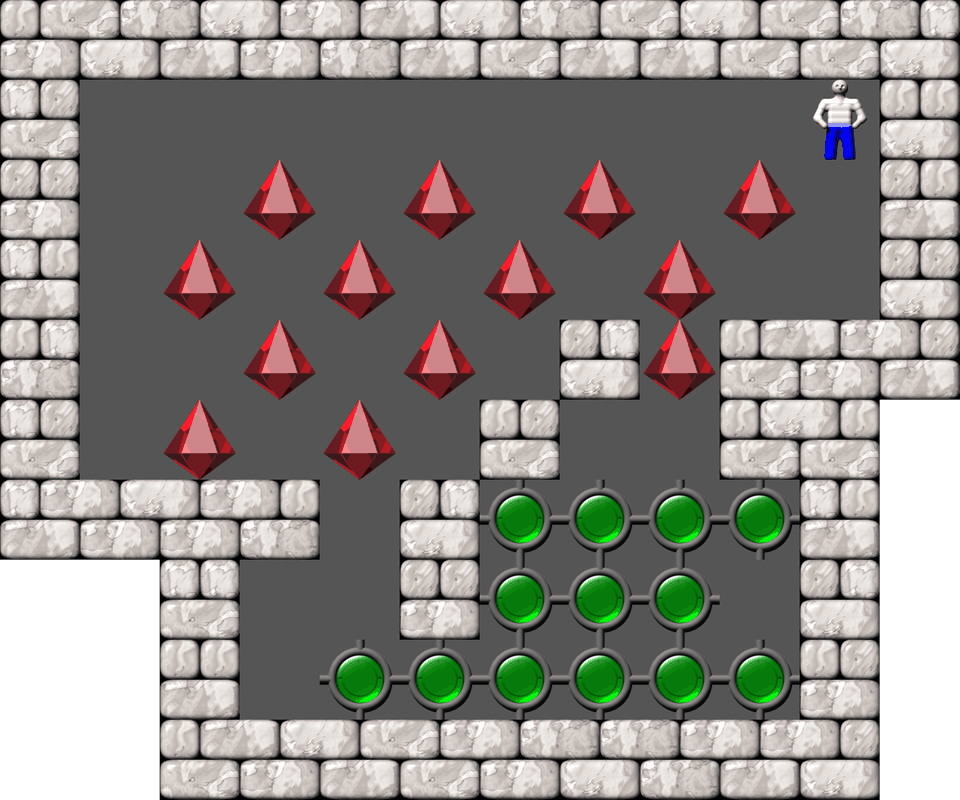 Sokoban Howard Levels 1 level 20